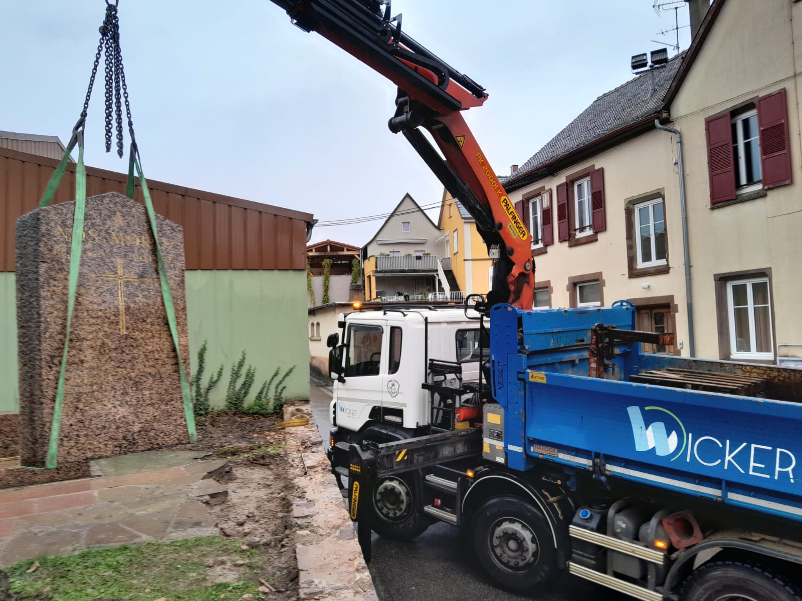 Chauffeur poids lourds C/E(C) camion-grue